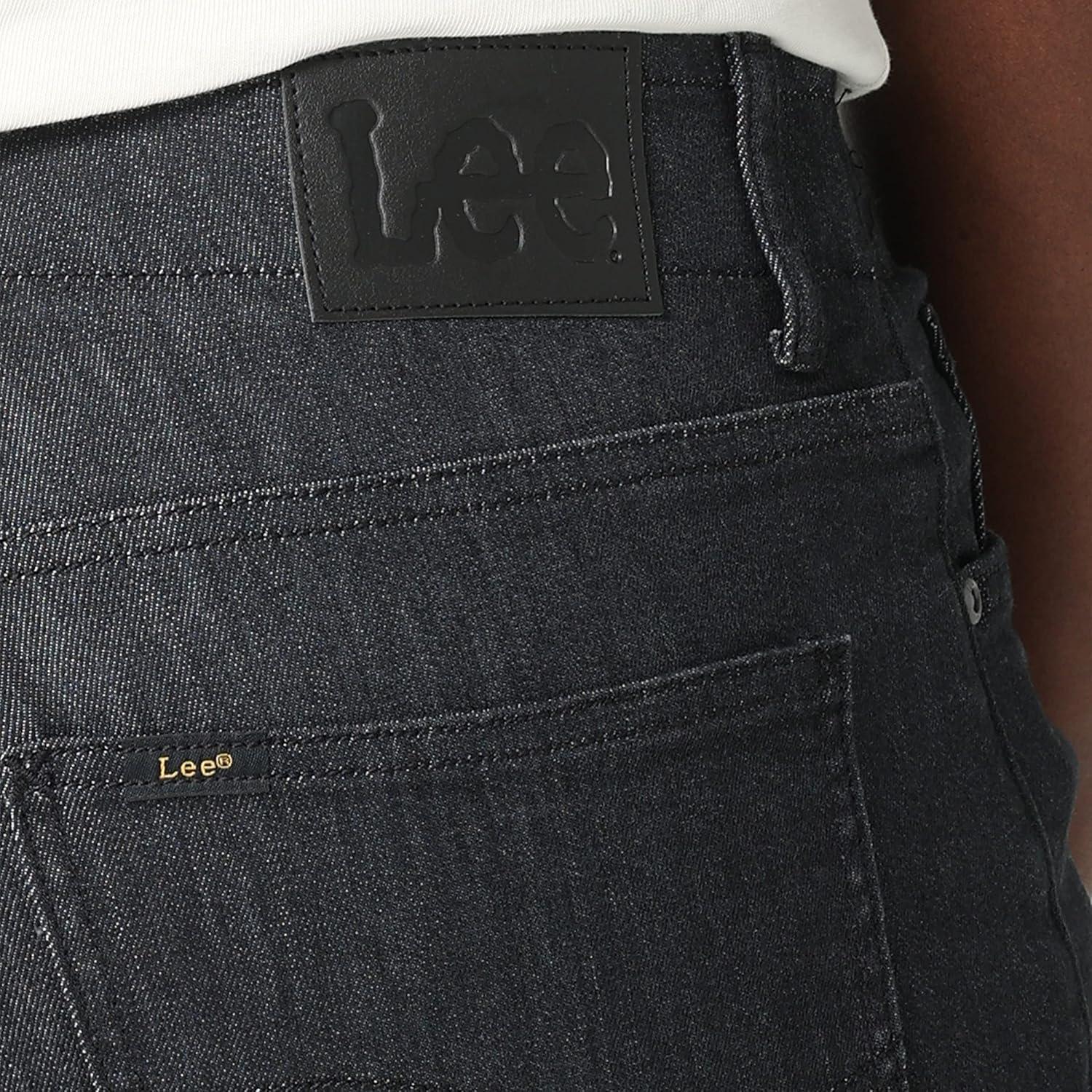 imageLee Mens Extreme Motion Regular Straight JeanBlack