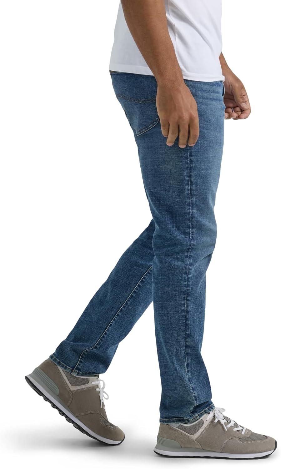 imageLee Mens Extreme Motion Regular Taper JeanJumper