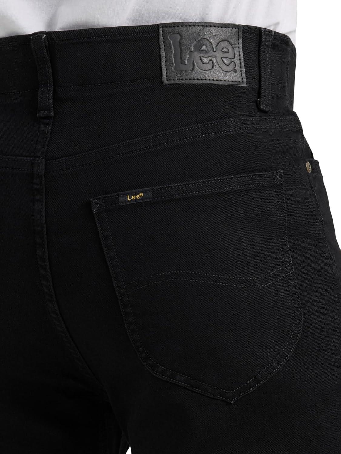 imageLee Mens Extreme Motion Relaxed Straight JeanBlack