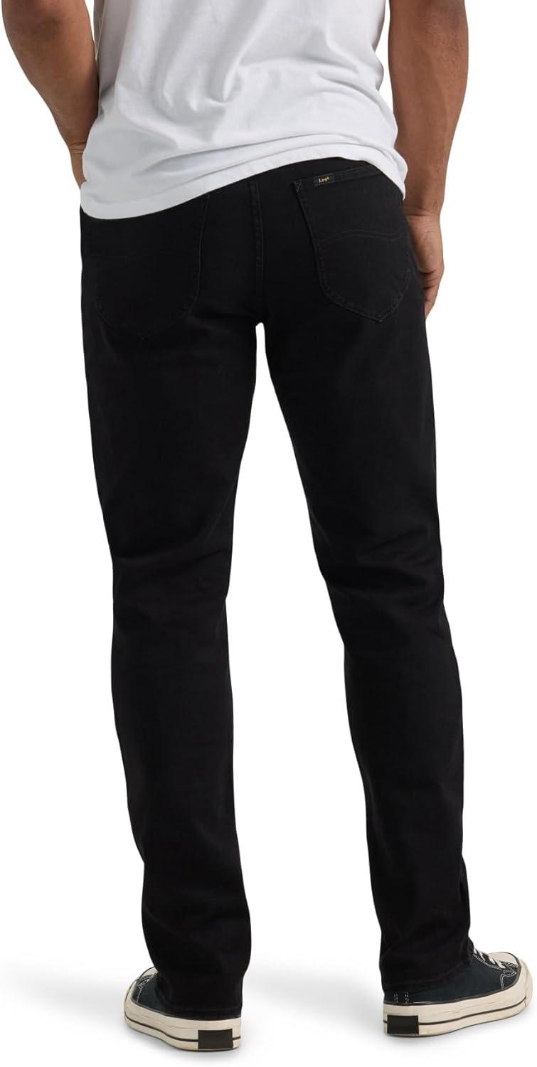 imageLee Mens Extreme Motion Relaxed Straight JeanBlack