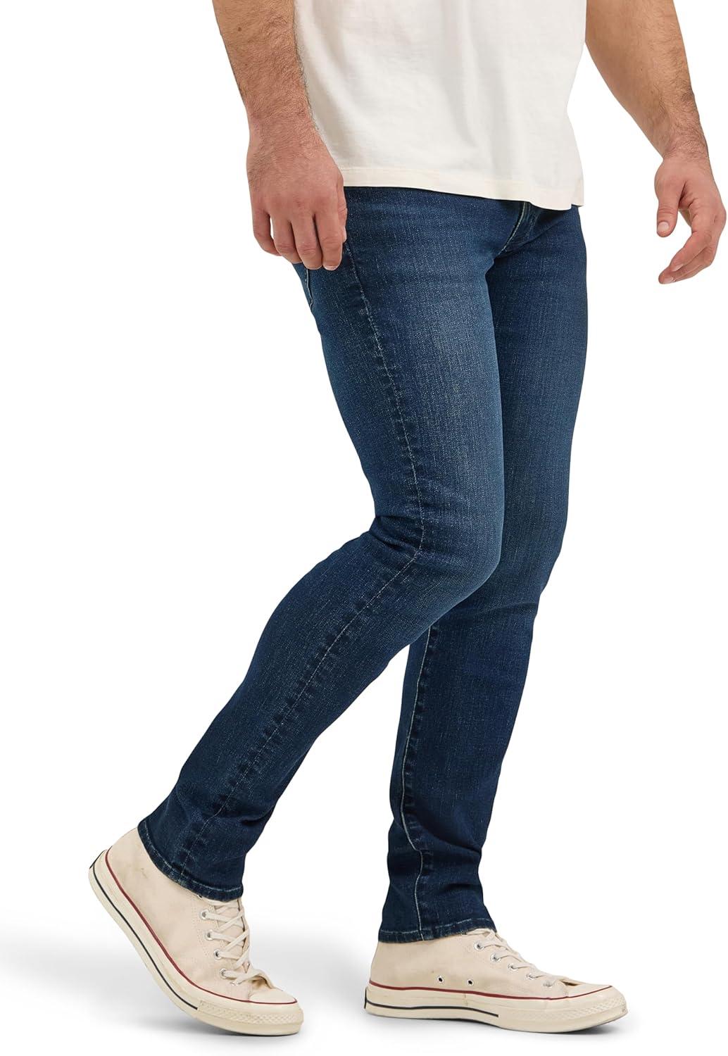 imageLee Mens Extreme Motion Skinny JeanEmerald Lake