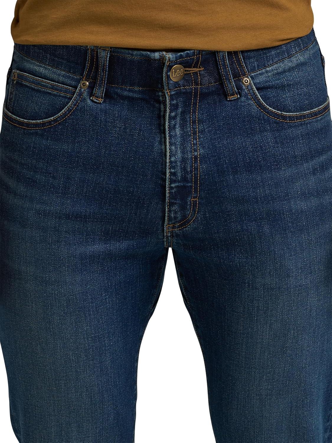 imageLee Mens Extreme Motion Slim Bootcut JeanSapphire Lake