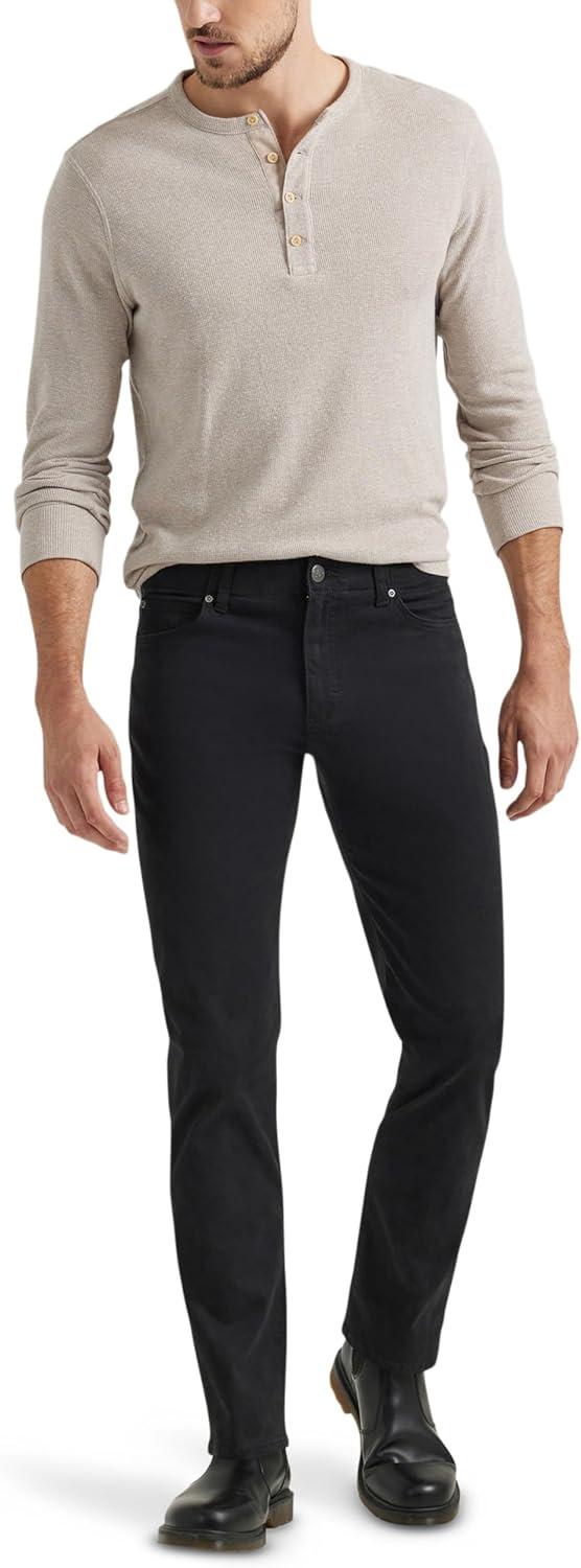 imageLee Mens Extreme Motion Straight Taper JeanBlack