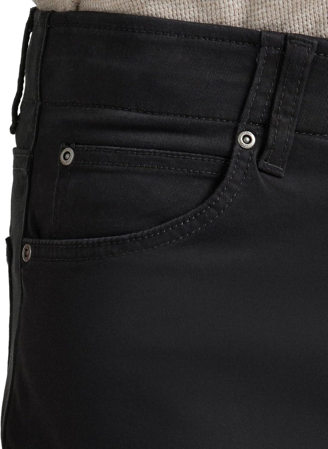 imageLee Mens Extreme Motion Straight Taper JeanBlack