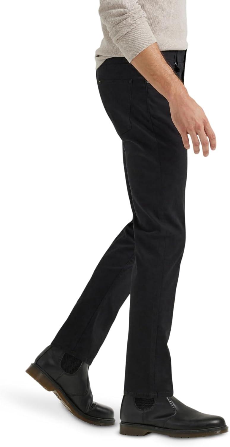 imageLee Mens Extreme Motion Straight Taper JeanBlack