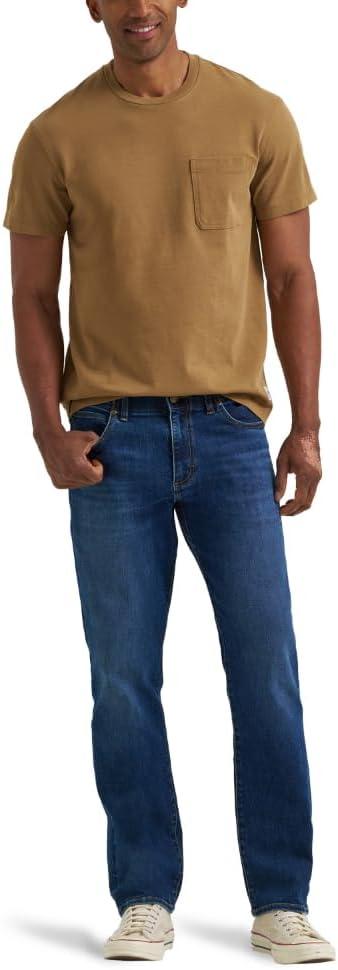 imageLee Mens Extreme Motion Straight Taper JeanMidmoore