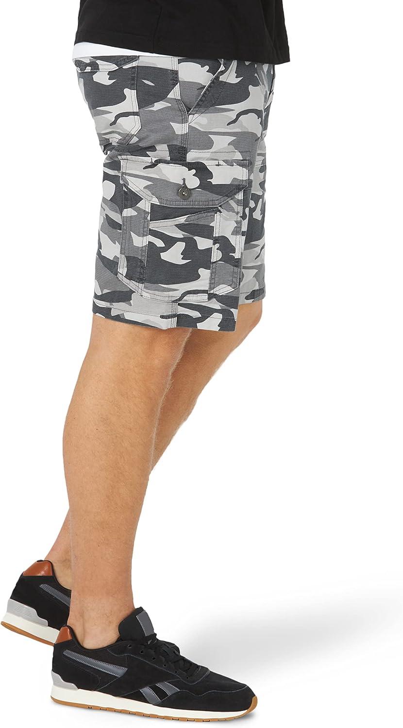 imageLee Mens Extreme Motion Swope Cargo ShortGraphite Camo