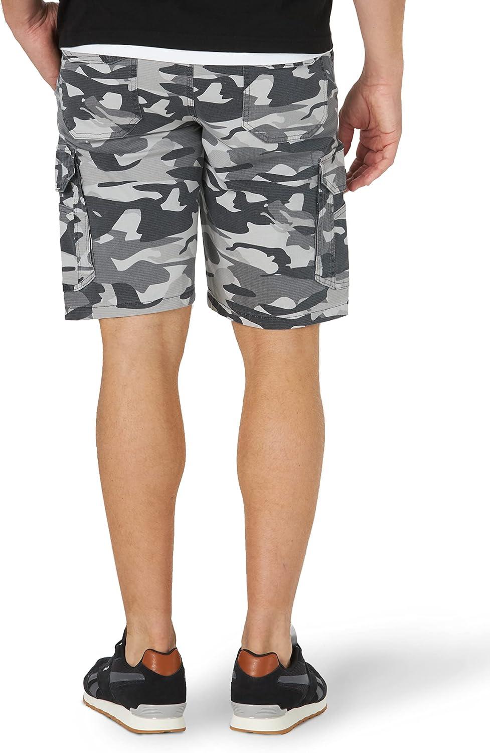 imageLee Mens Extreme Motion Swope Cargo ShortGraphite Camo