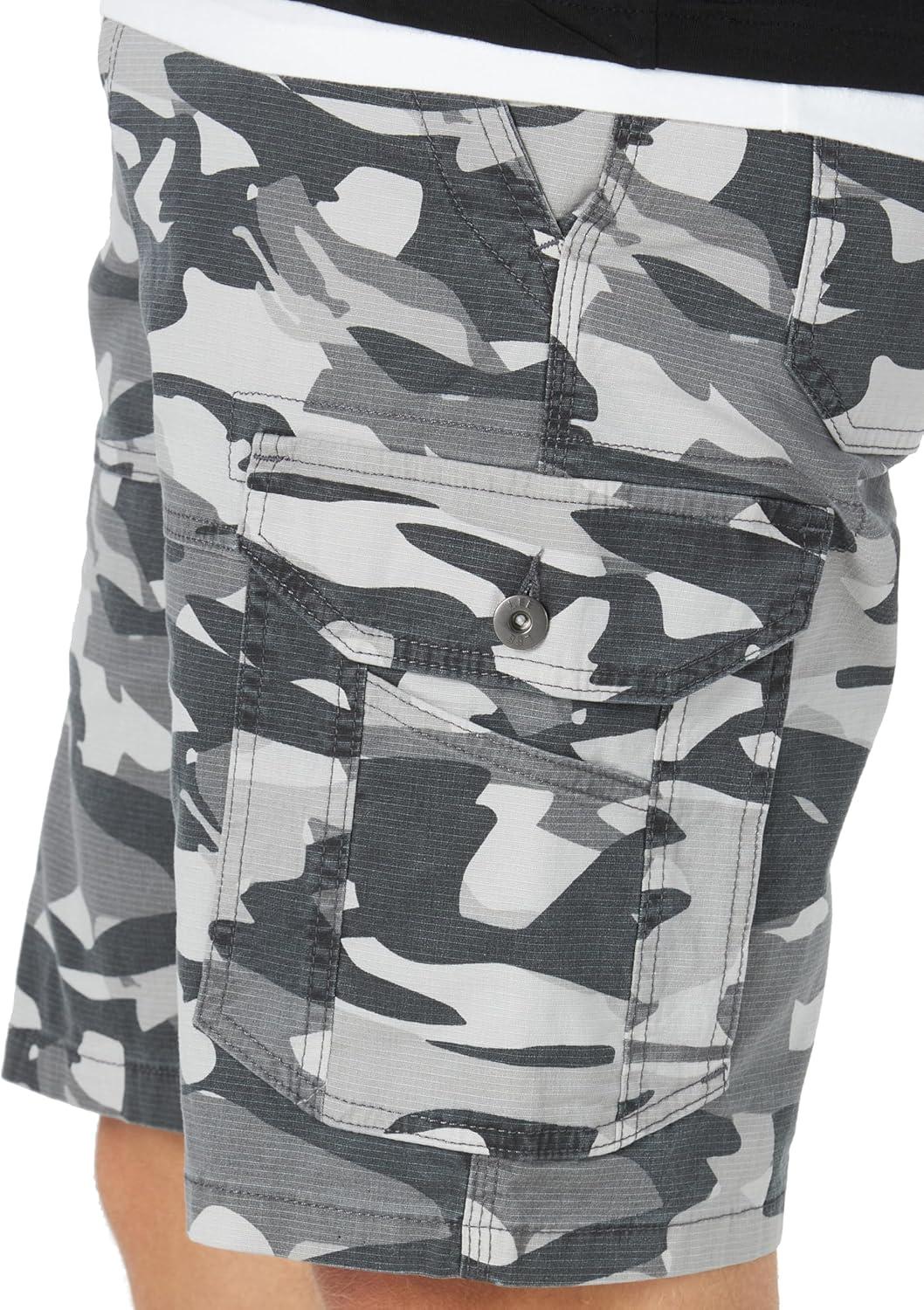 imageLee Mens Extreme Motion Swope Cargo ShortGraphite Camo