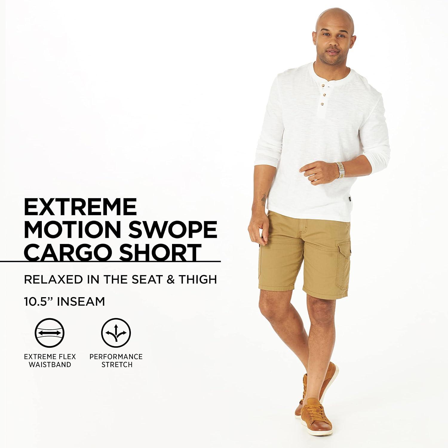 imageLee Mens Extreme Motion Swope Cargo ShortIvy Camo