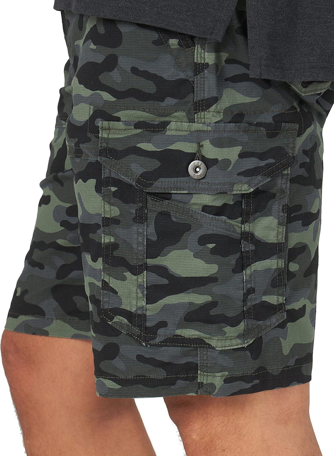 imageLee Mens Extreme Motion Swope Cargo ShortIvy Camo
