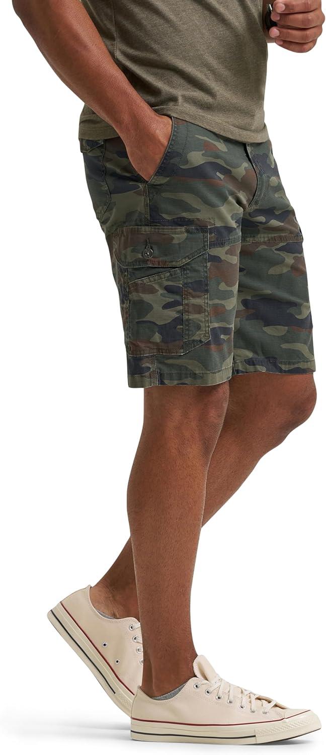 imageLee Mens Extreme Motion Swope Cargo ShortNew Moss Camo