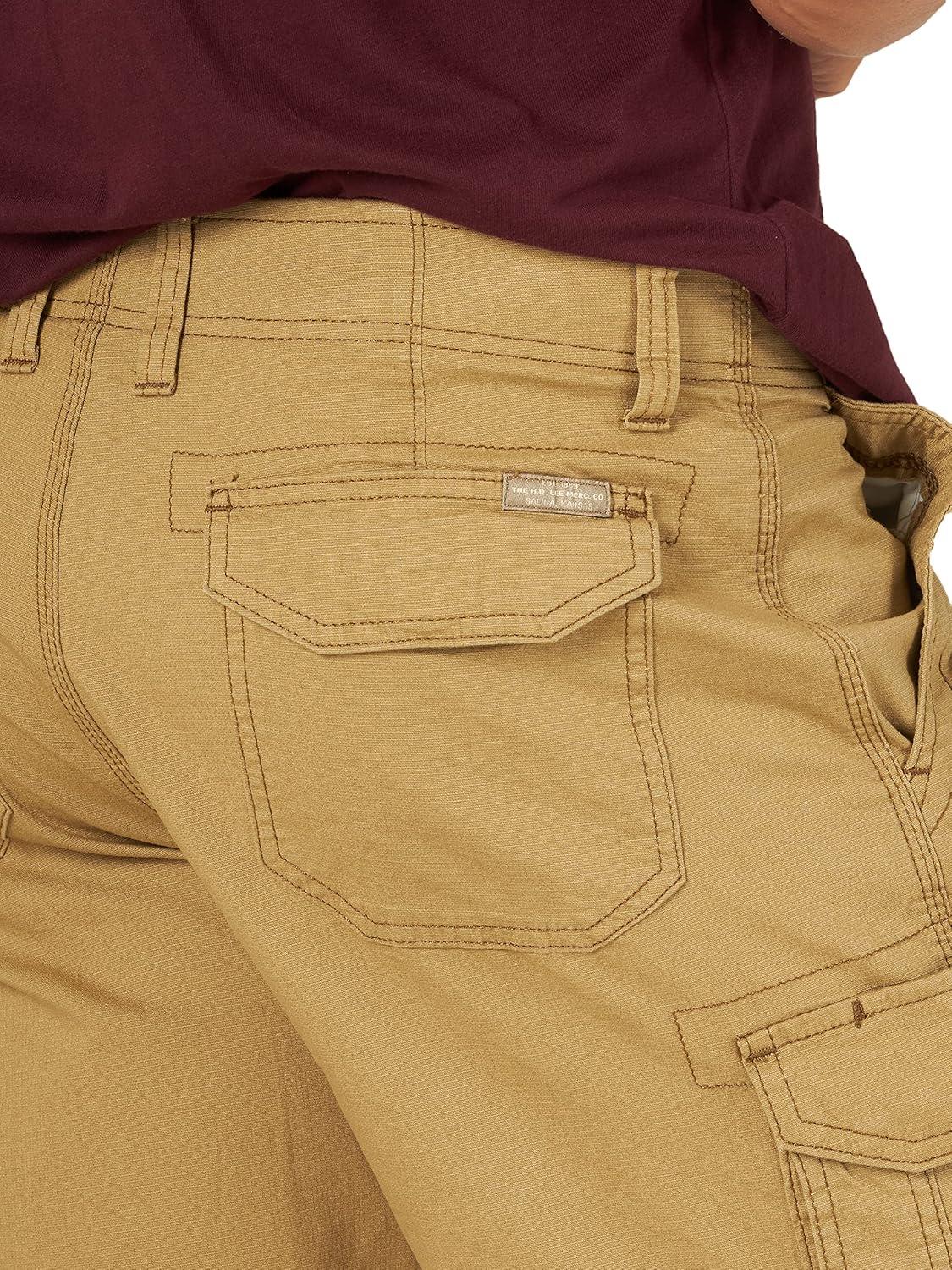 imageLee Mens Extreme Motion Swope Cargo ShortNomad