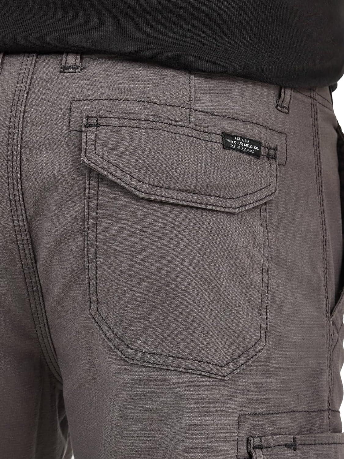 imageLee Mens Extreme Motion Swope Cargo ShortShadow