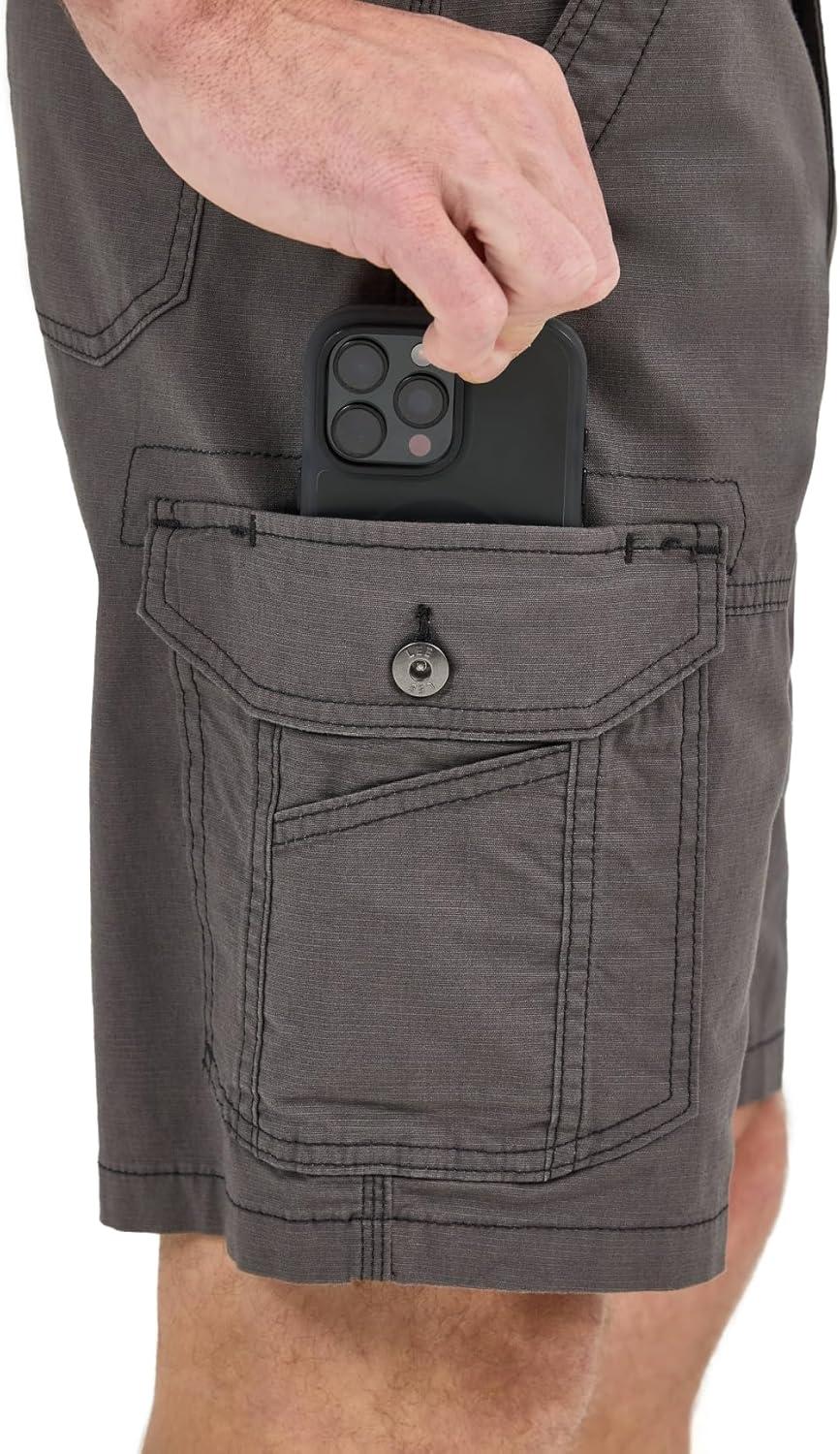 imageLee Mens Extreme Motion Swope Cargo ShortShadow