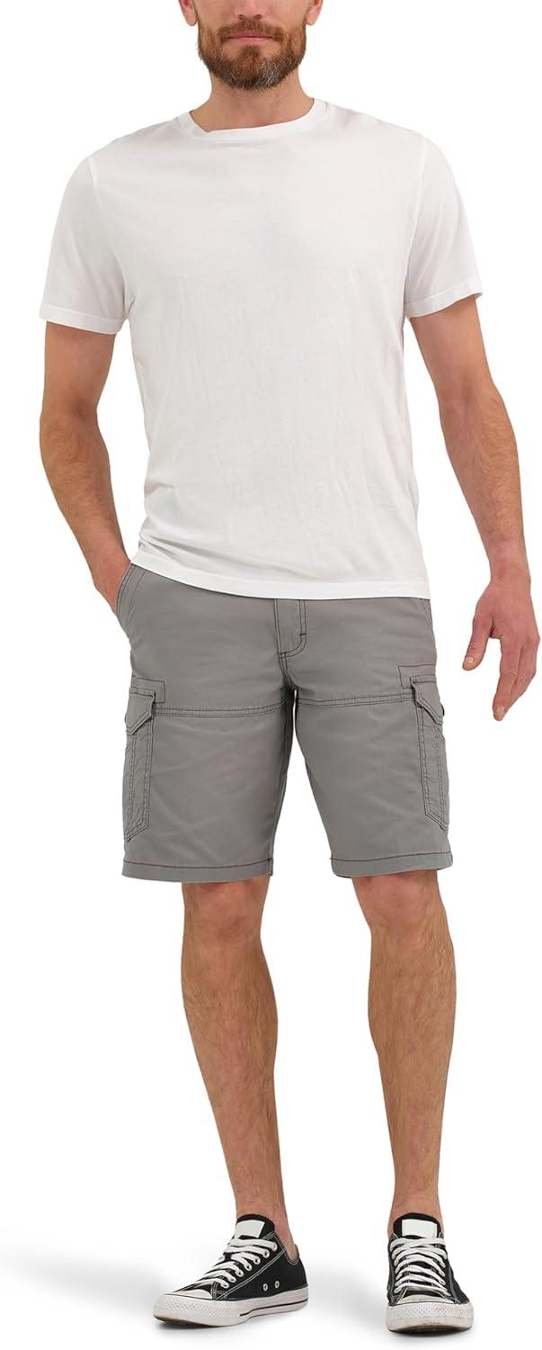 imageLee Mens Extreme Motion Swope Cargo ShortSilver