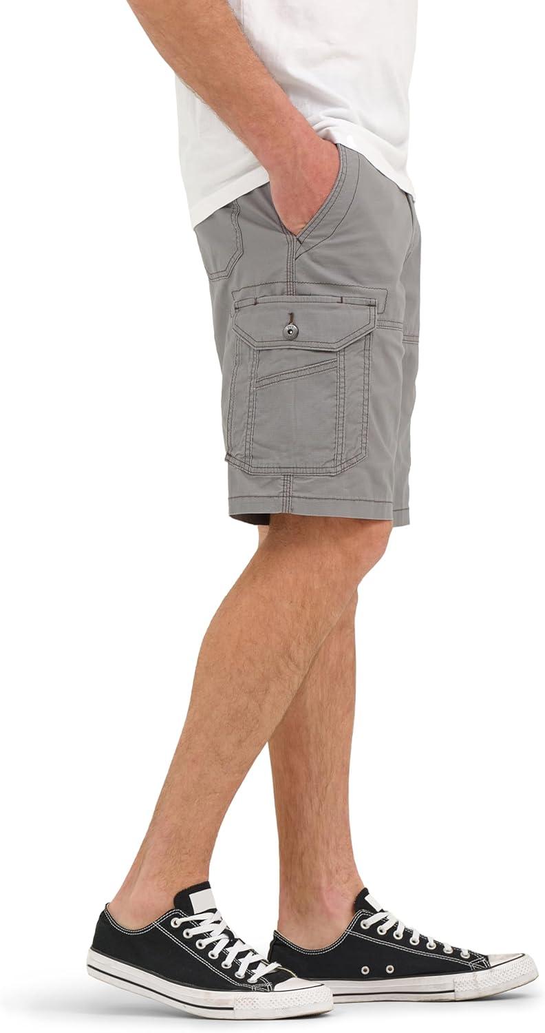 imageLee Mens Extreme Motion Swope Cargo ShortSilver