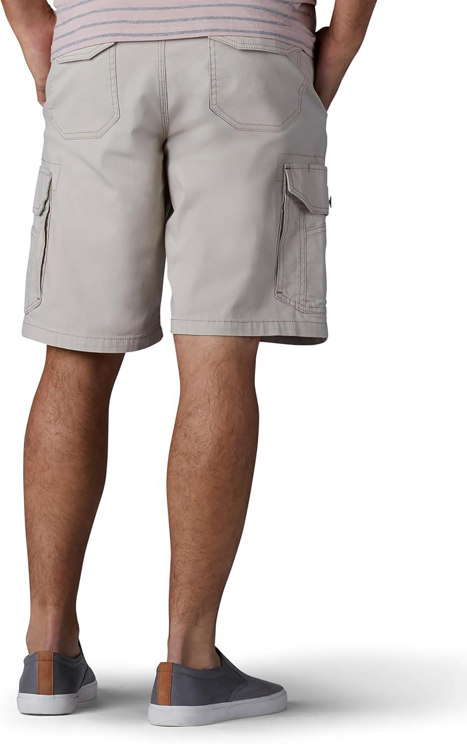 imageLee Mens Extreme Motion Swope Cargo ShortStone