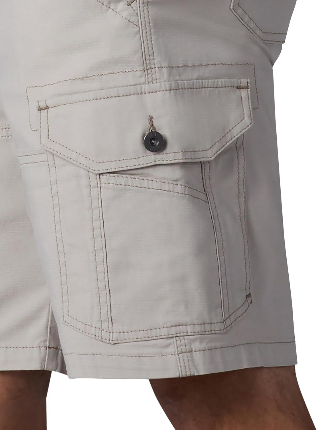 imageLee Mens Extreme Motion Swope Cargo ShortStone