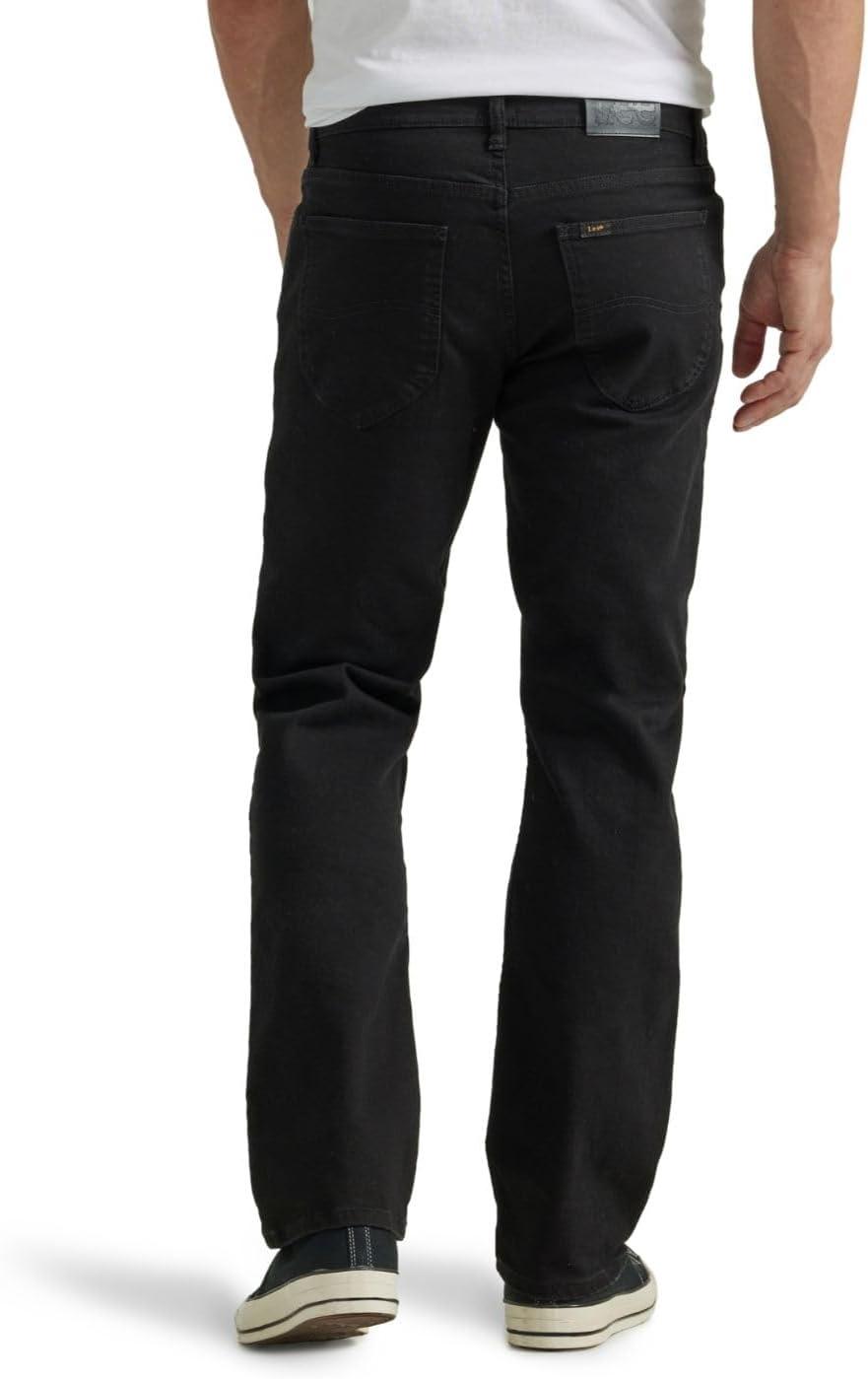 imageLee Mens Legendary Regular Boot JeanOverdye Black