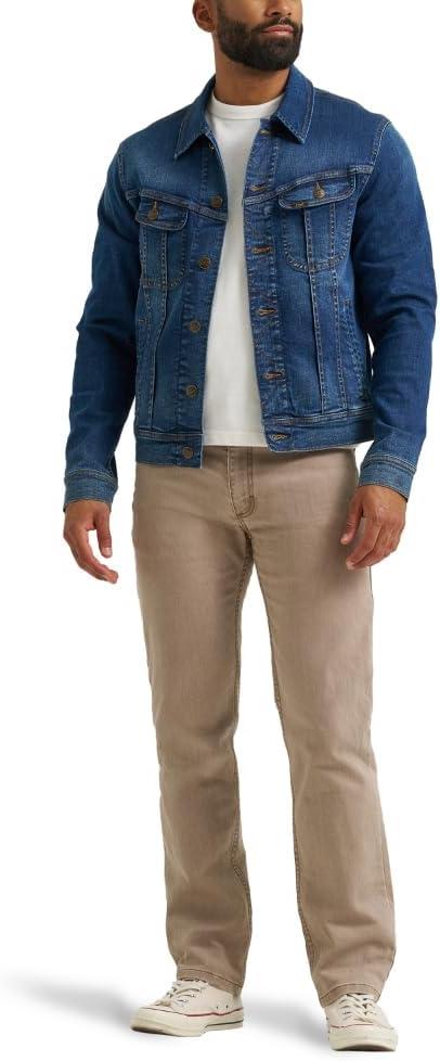 imageLee Mens Legendary Regular Straight JeanKhaki