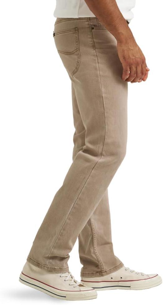 imageLee Mens Legendary Regular Straight JeanKhaki
