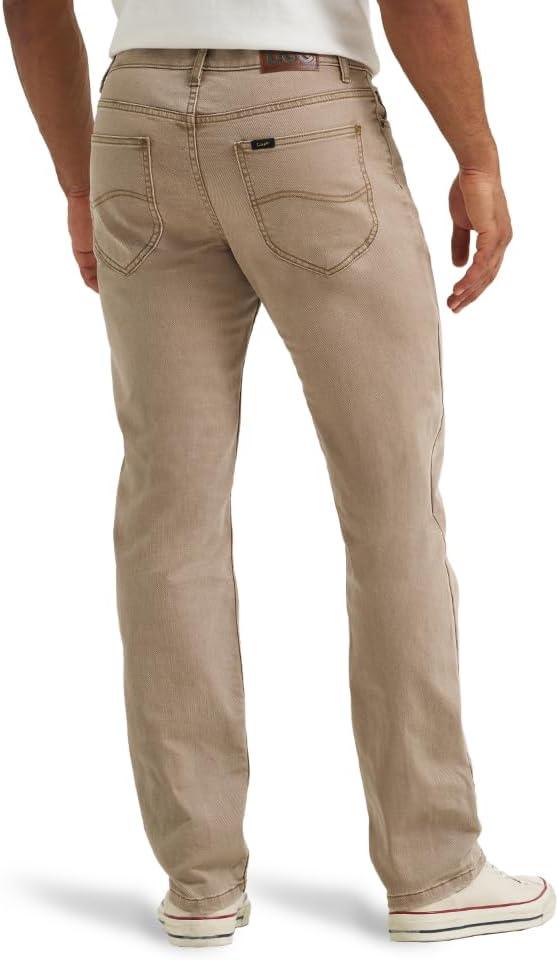 imageLee Mens Legendary Regular Straight JeanKhaki