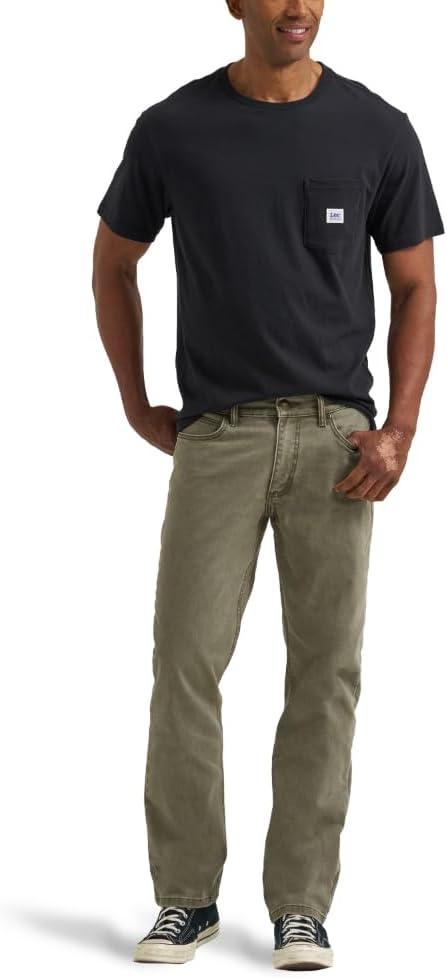 imageLee Mens Legendary Regular Straight JeanMoss Garden