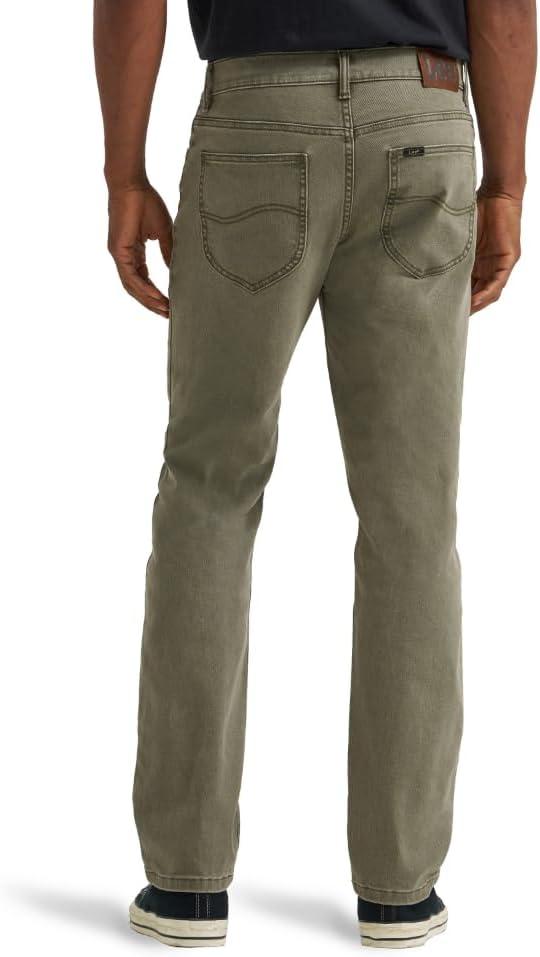 imageLee Mens Legendary Regular Straight JeanMoss Garden