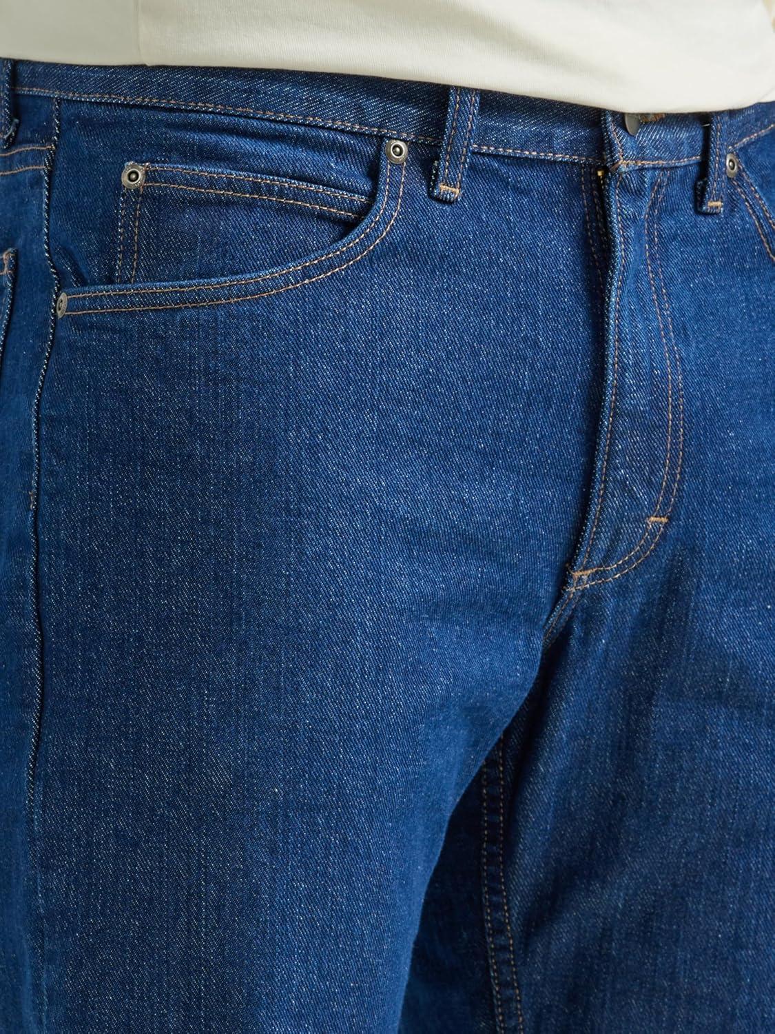 imageLee Mens Legendary Regular Straight JeanPepper Prewash