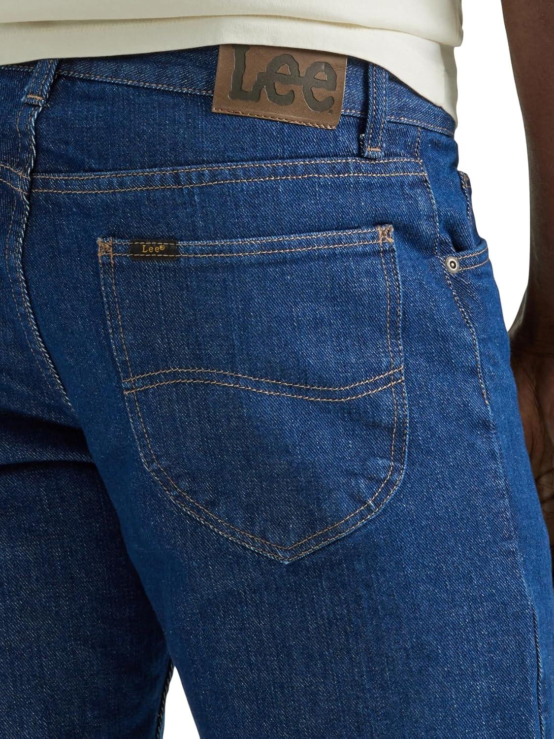 imageLee Mens Legendary Regular Straight JeanPepper Prewash