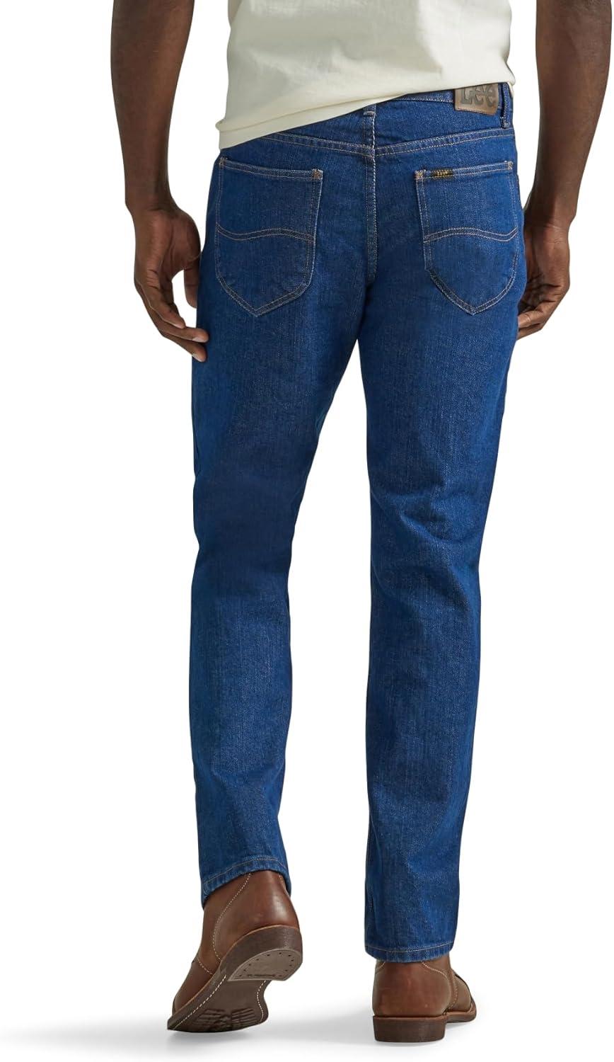 imageLee Mens Legendary Regular Straight JeanPepper Prewash