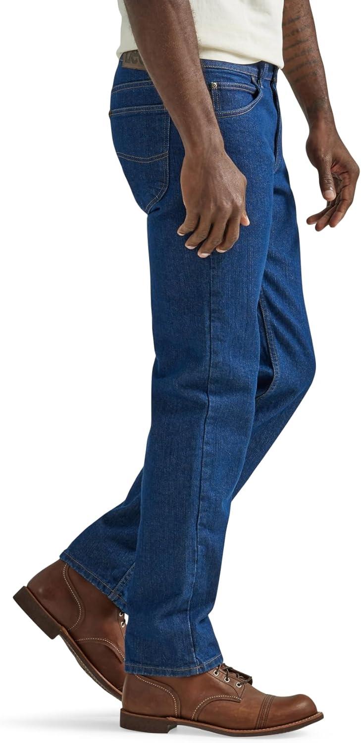 imageLee Mens Legendary Regular Straight JeanPepper Prewash