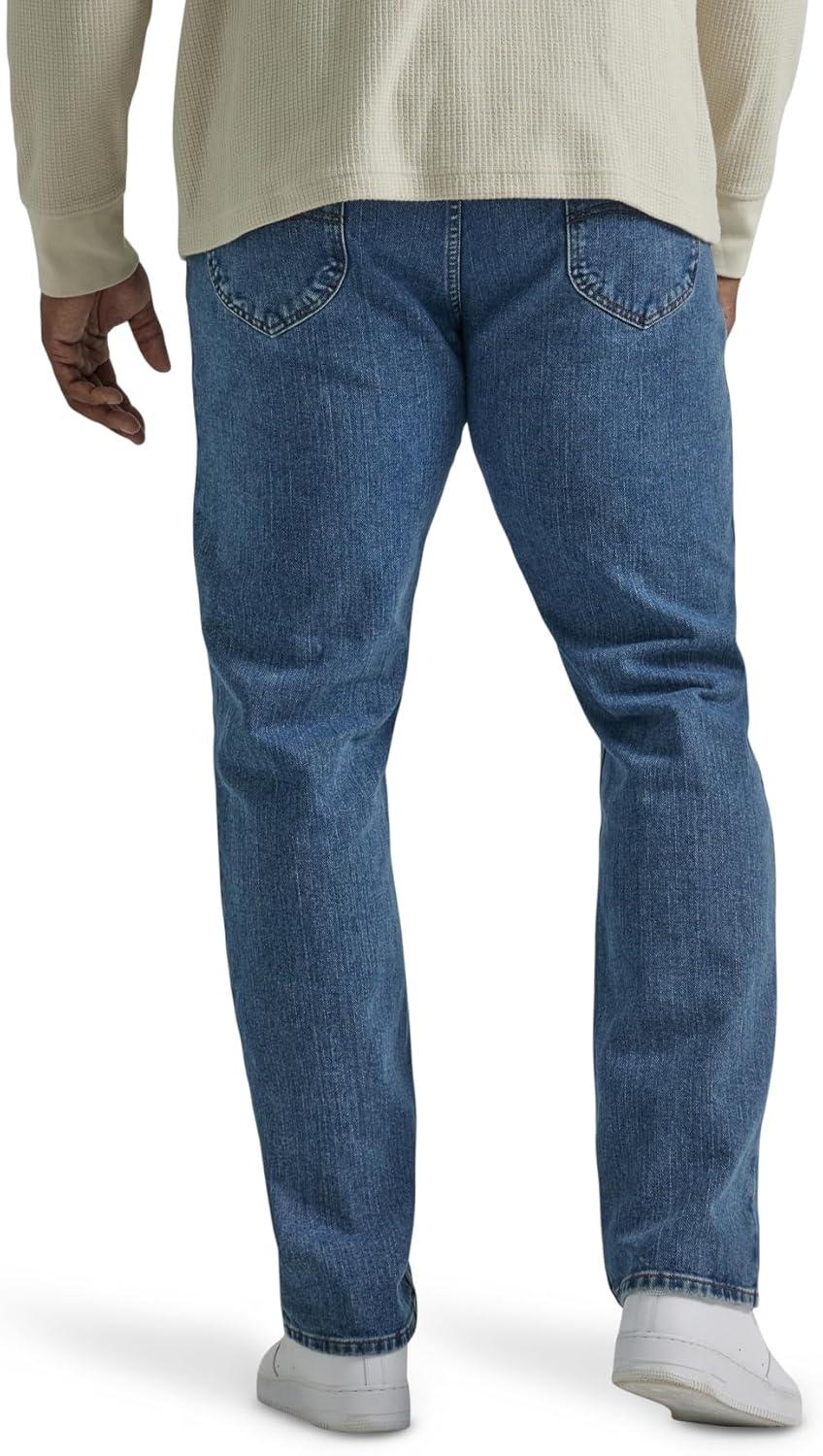 imageLee Mens Legendary Regular Straight JeanPepper Stone