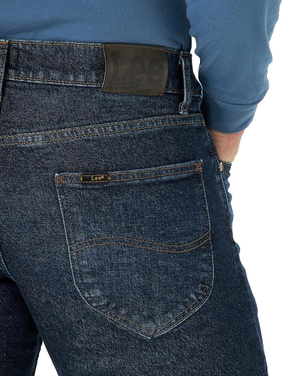 imageLee Mens Legendary Regular Straight JeanTidal Wave