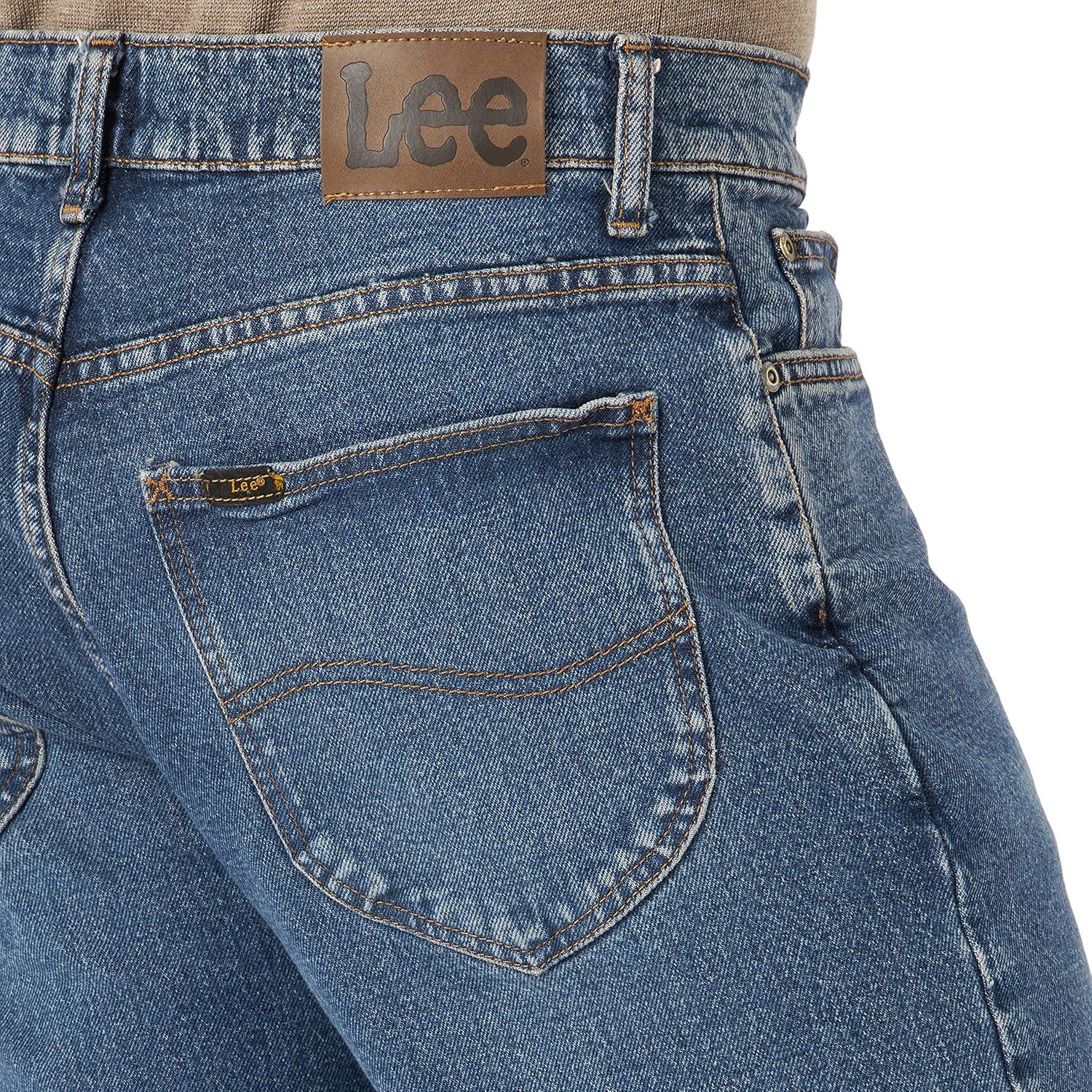 imageLee Mens Legendary Relaxed Straight JeanFrosted Night