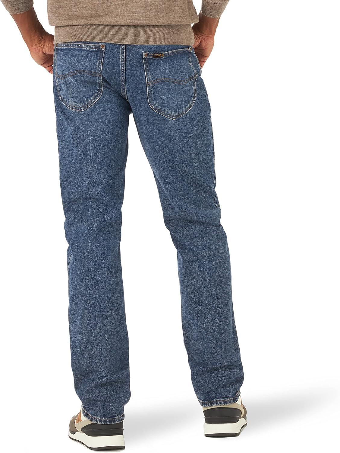 imageLee Mens Legendary Relaxed Straight JeanFrosted Night