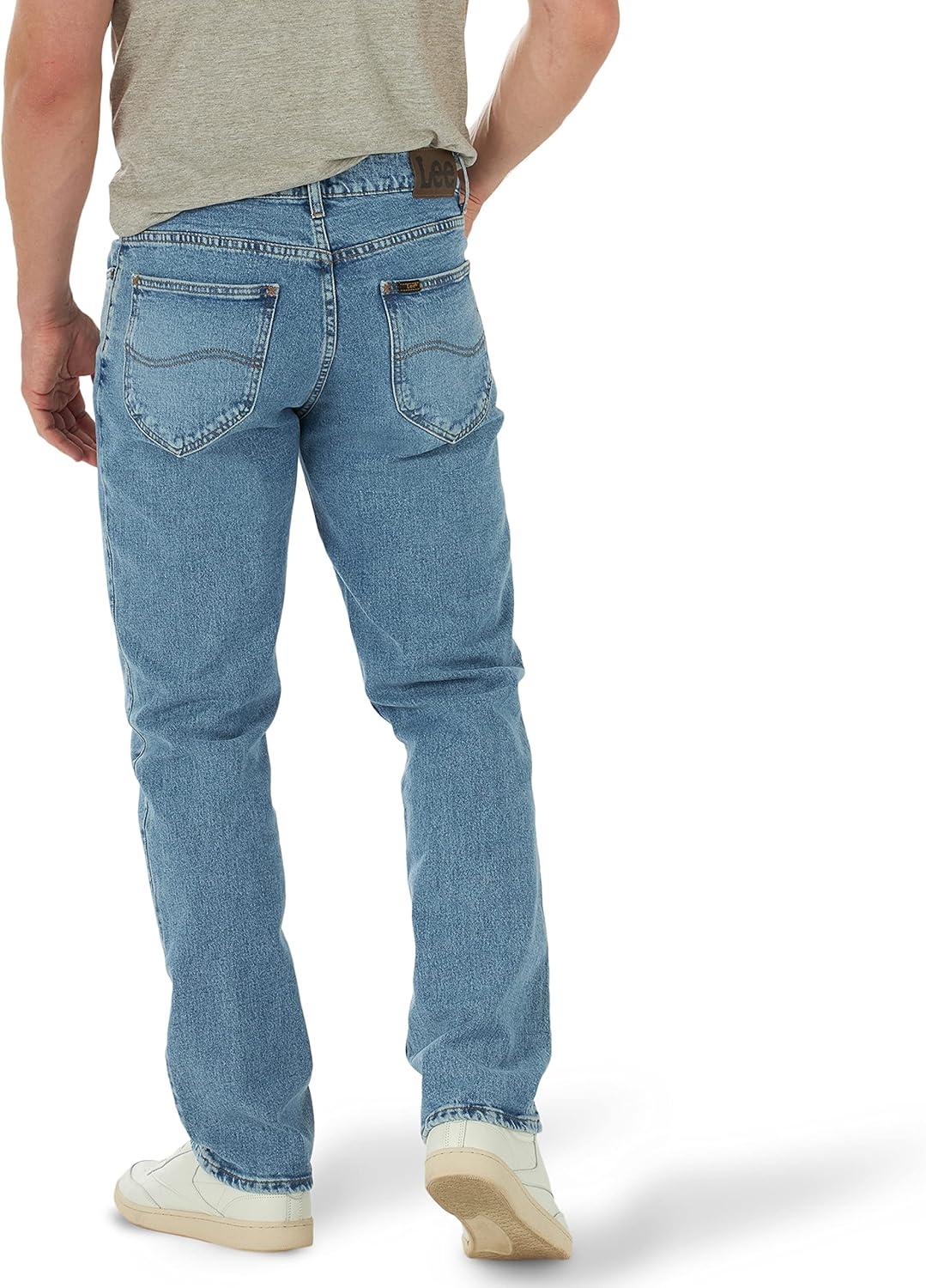 imageLee Mens Legendary Relaxed Straight JeanIcey Blue