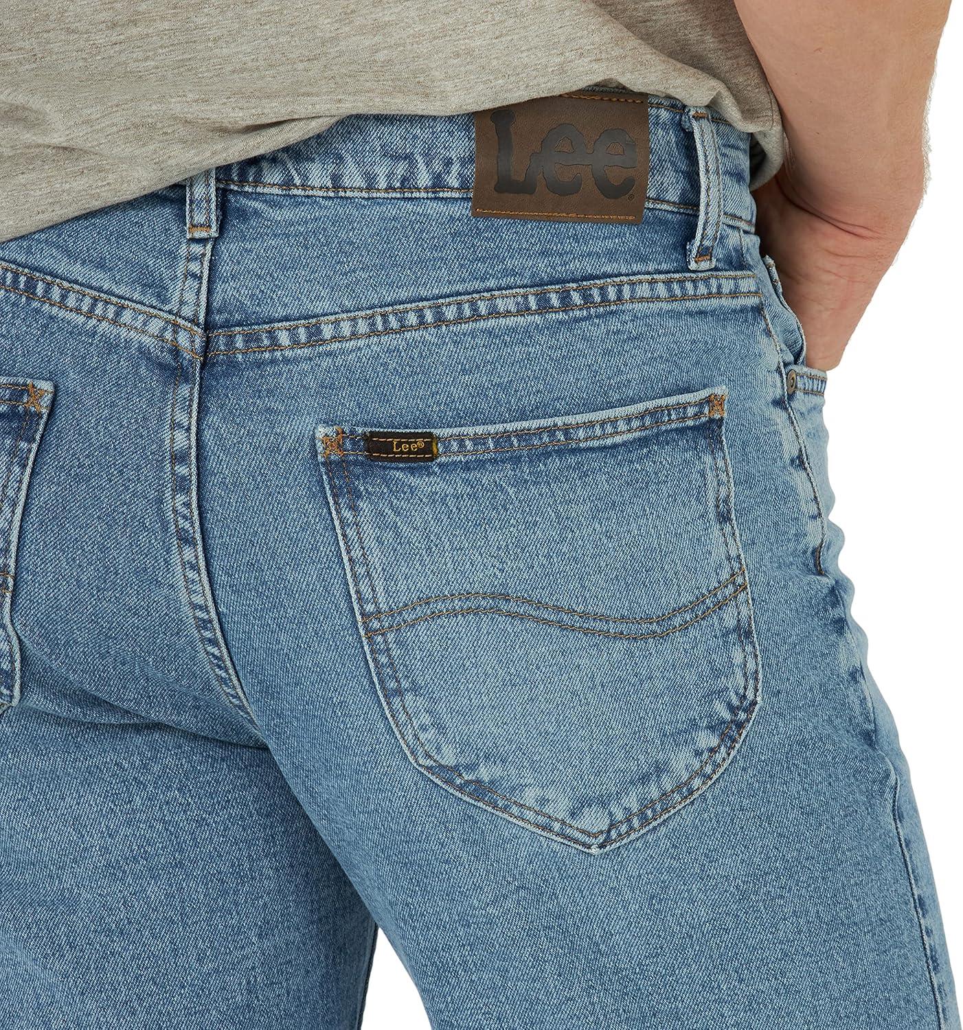 imageLee Mens Legendary Relaxed Straight JeanIcey Blue
