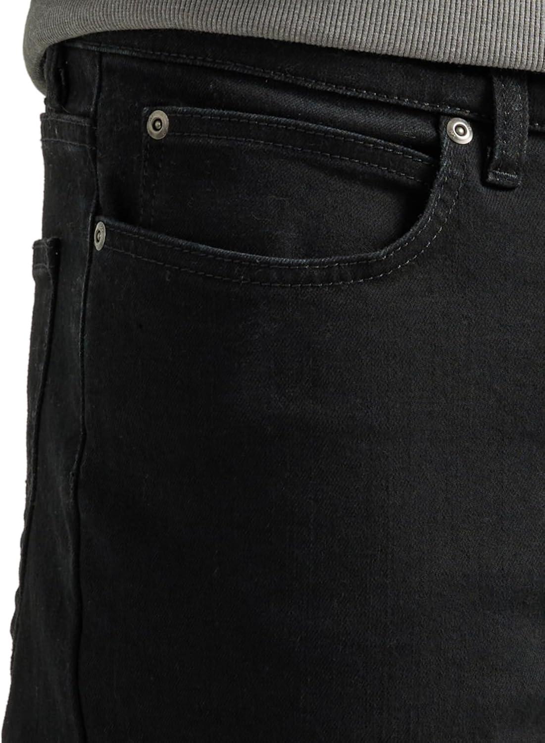 imageLee Mens Legendary Relaxed Straight JeanOverdye Black