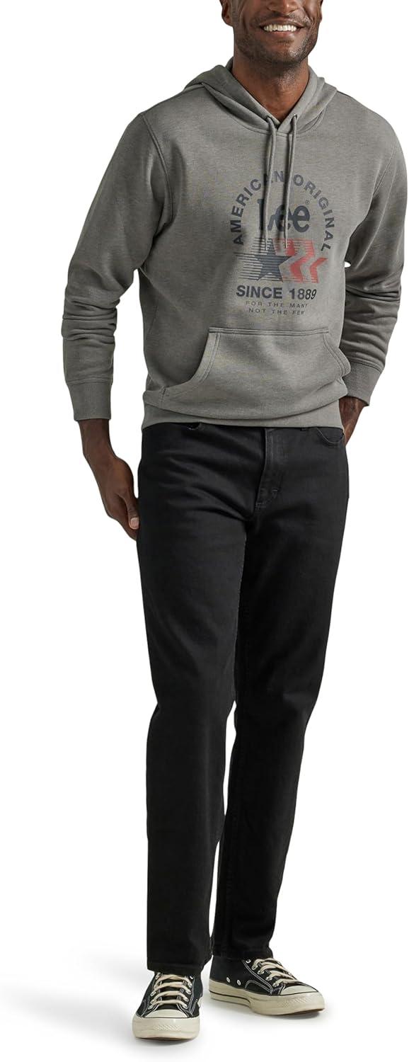 imageLee Mens Legendary Relaxed Straight JeanOverdye Black