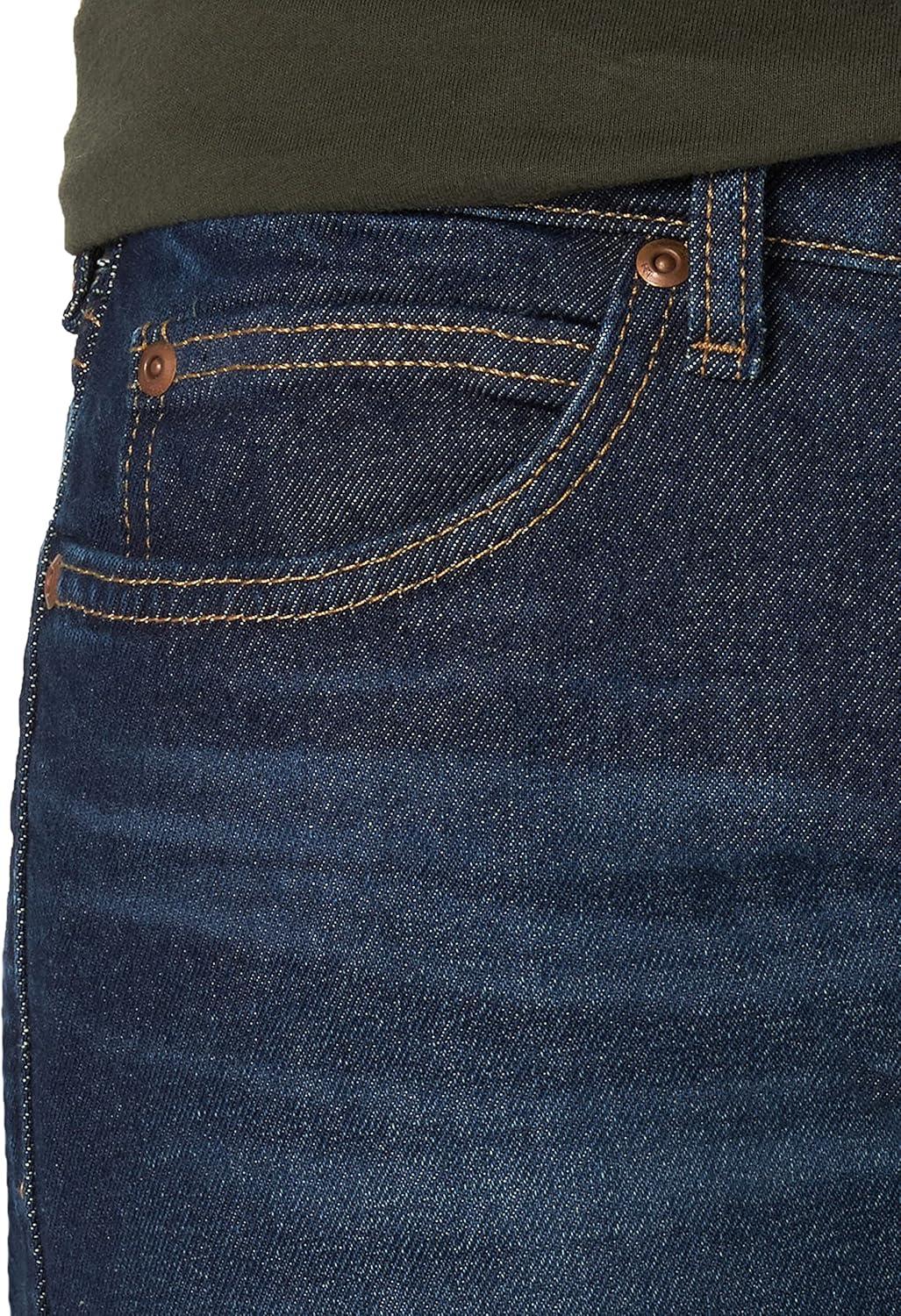 imageLee Mens Legendary Slim Straight JeanRoad Rash