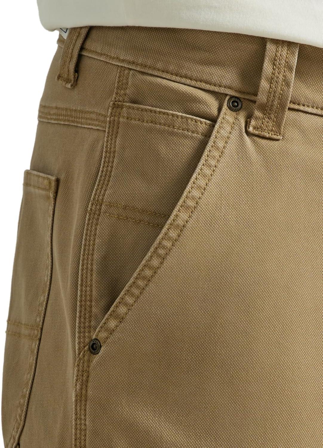 imageLee Mens Legendary Workwear Carpenter JeanDark Khaki