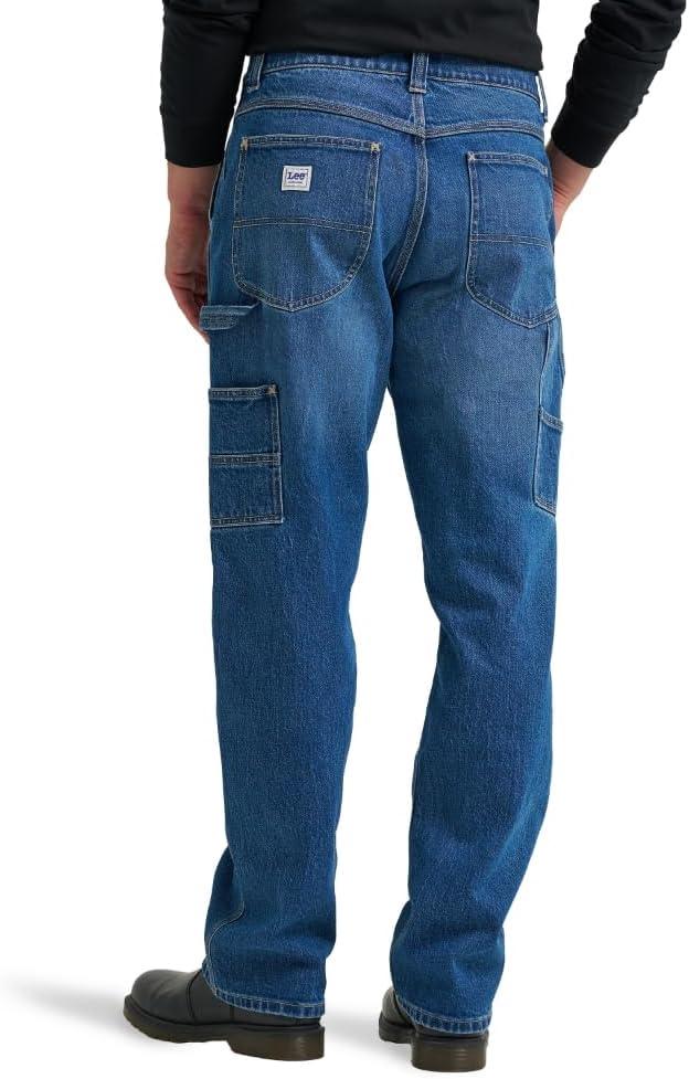 imageLee Mens Legendary Workwear Carpenter JeanPainters Blue
