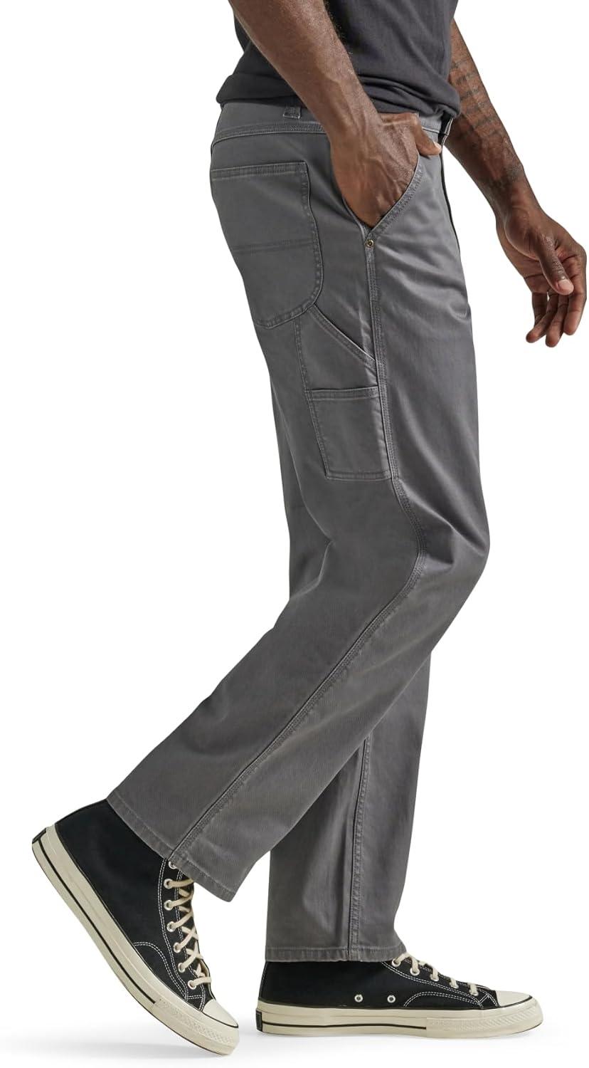 imageLee Mens Legendary Workwear Carpenter JeanPainters Gray