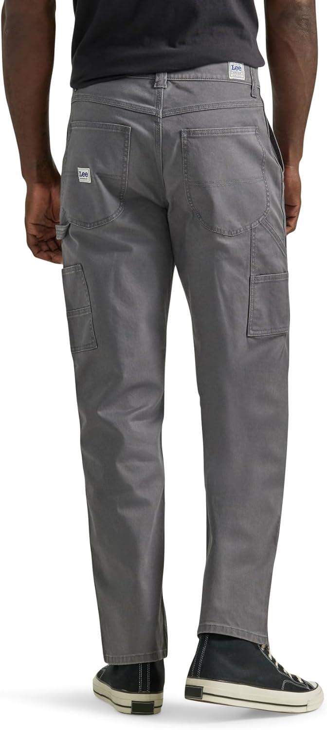 imageLee Mens Legendary Workwear Carpenter JeanPainters Gray