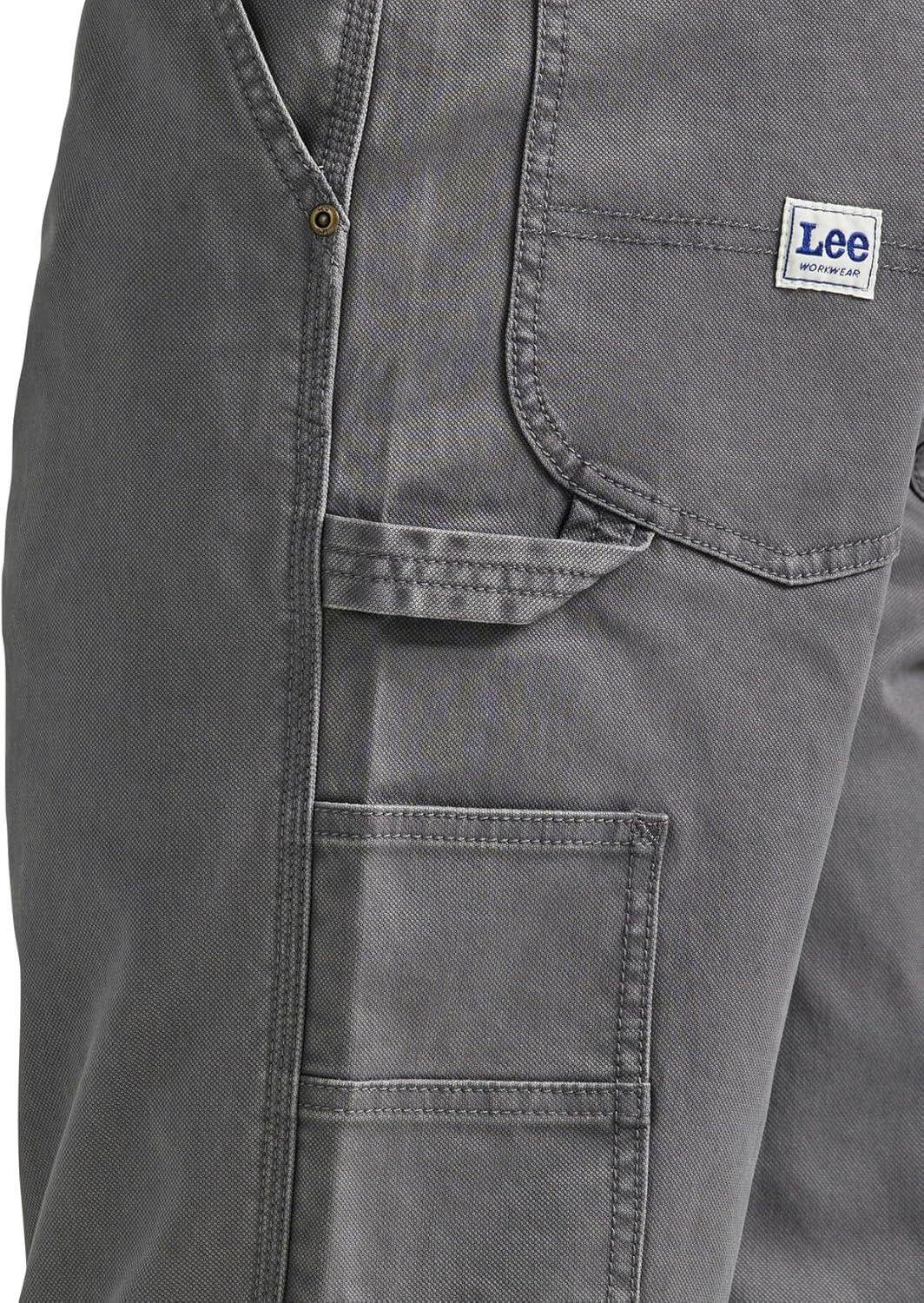 imageLee Mens Legendary Workwear Carpenter JeanPainters Gray
