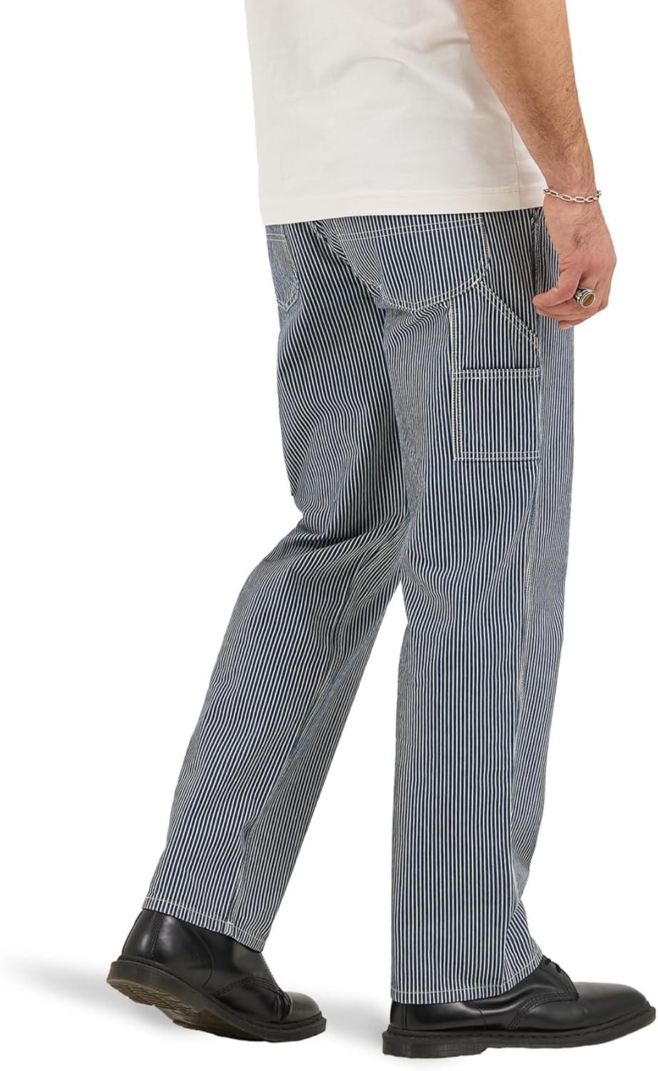 imageLee Mens Legendary Workwear Carpenter JeanRailroad