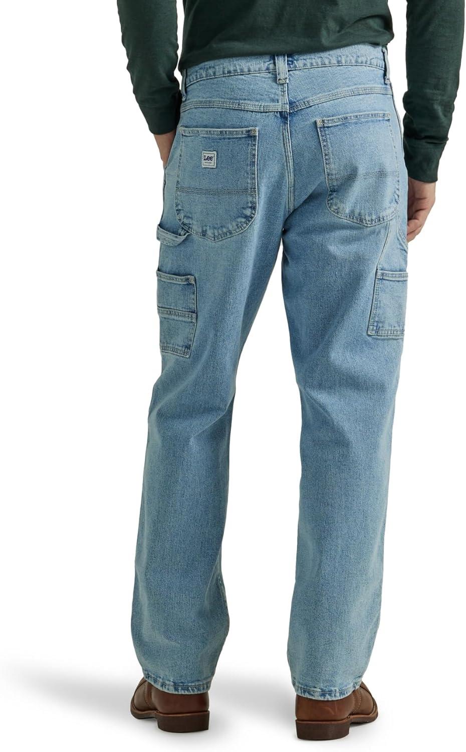 imageLee Mens Legendary Workwear Carpenter JeanUnion Fade