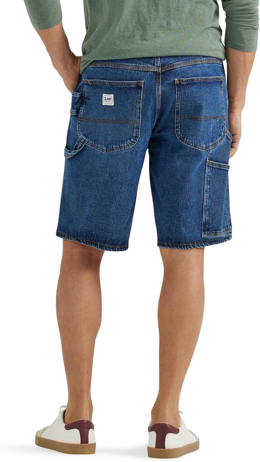 imageLee Mens Legendary Workwear Carpenter ShortMid Dark
